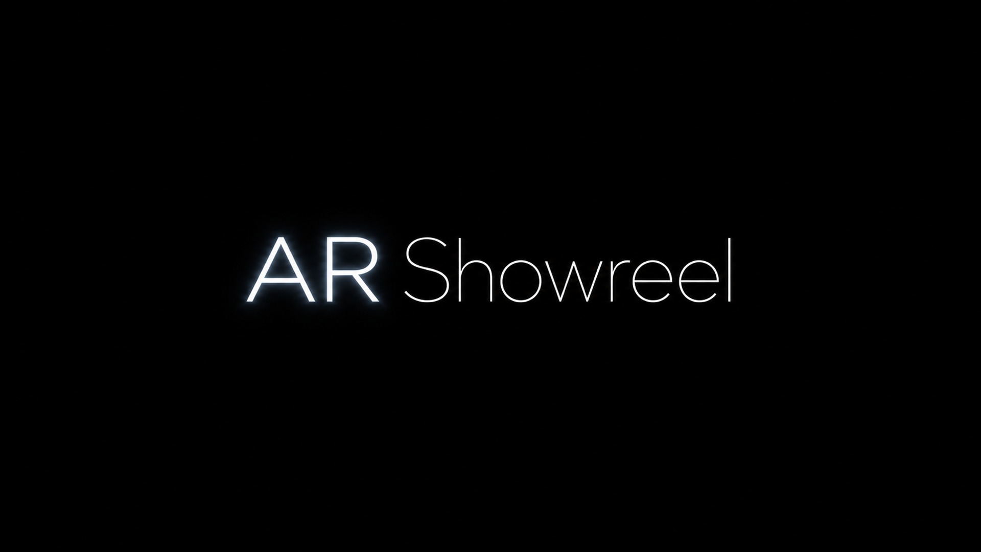 OGMENTED AR Showreel